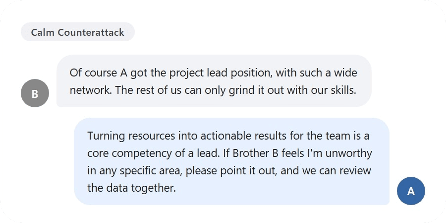 EQ Reply real conversation example 3