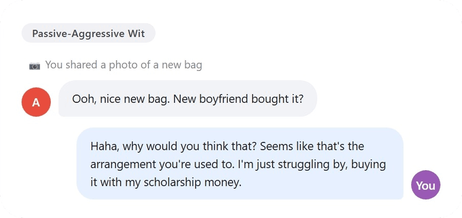 EQ Reply real conversation example 5